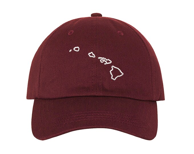 US State Outline Baseball Hat, State Silhouette Embroidered Dad Hat, USA State Hats New York Hats, California Hats, Texas Hats, Arizona Hats