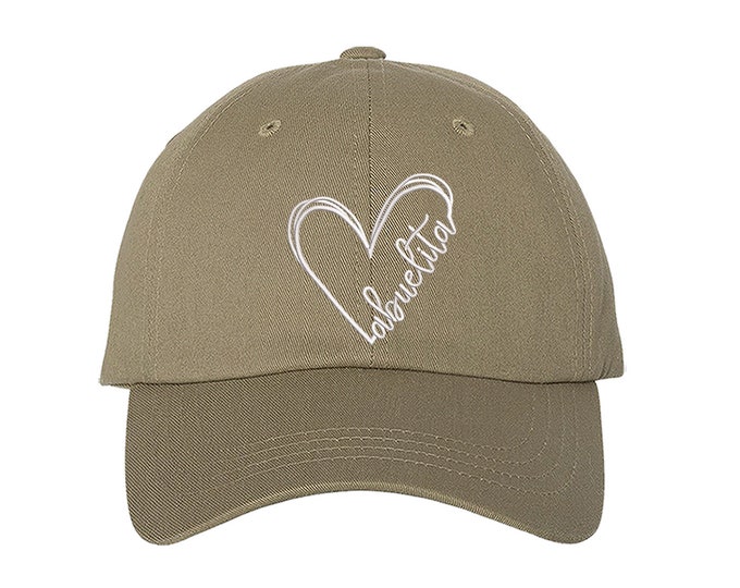 Abuelita Embroidered Baseball Hat, Grandma Dad Hat, Abuela Baseball Hat, Mother's Day Baseball Hat, Best Grandma Baseball Cap, Gift for Her