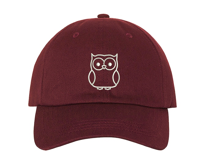OWL Baseball Hats, Night Bird Baseball Caps, Japan Gift Hats, Gift ideas, for Sun hats, Nocturnal