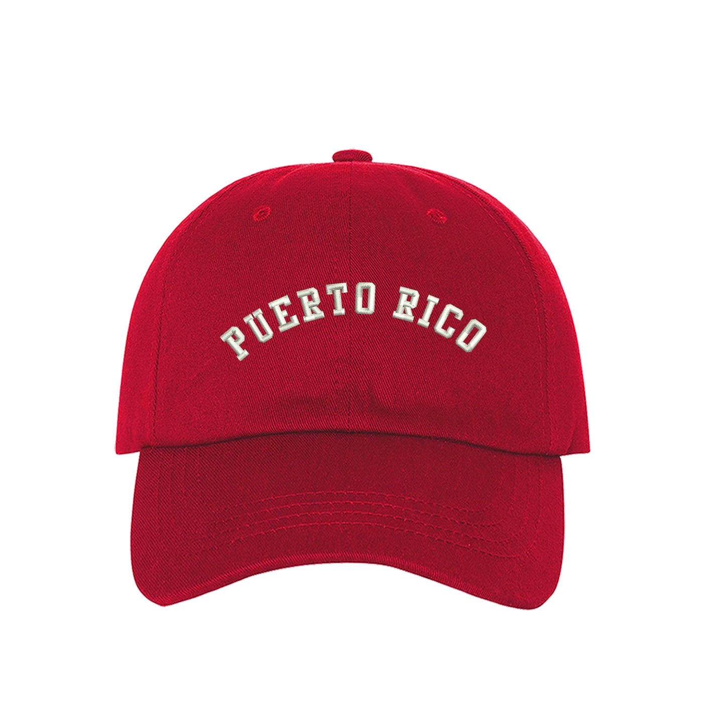 PUERTO RICO Dad Hat, Embroidered Puerto Rico Hat, Low Profile Boricua
