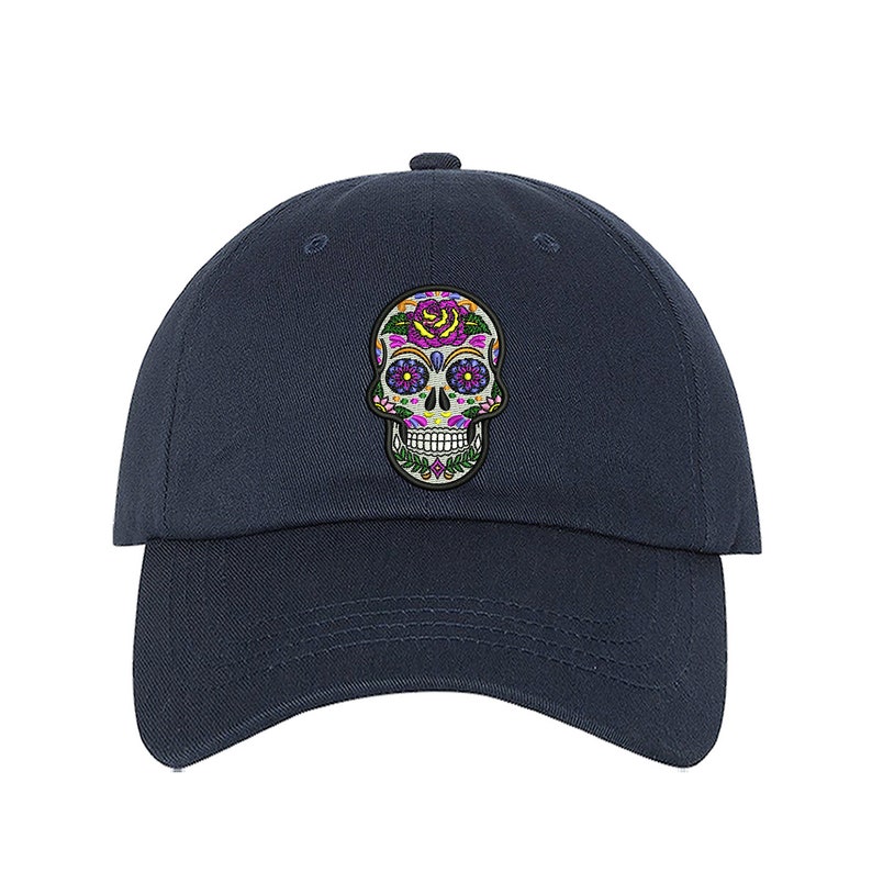 Day of the Dead Baseball Hat Dia De Los Muertos Baseball Etsy