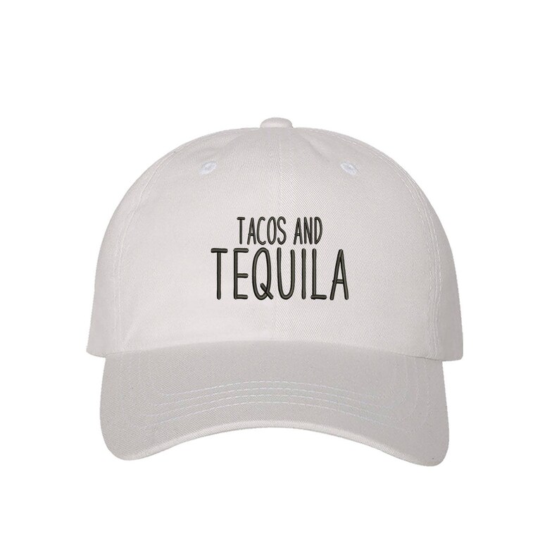 TACOS AND TEQUILA Dad Hat Taco Hat Dad Hats Taco Tuesday Etsy