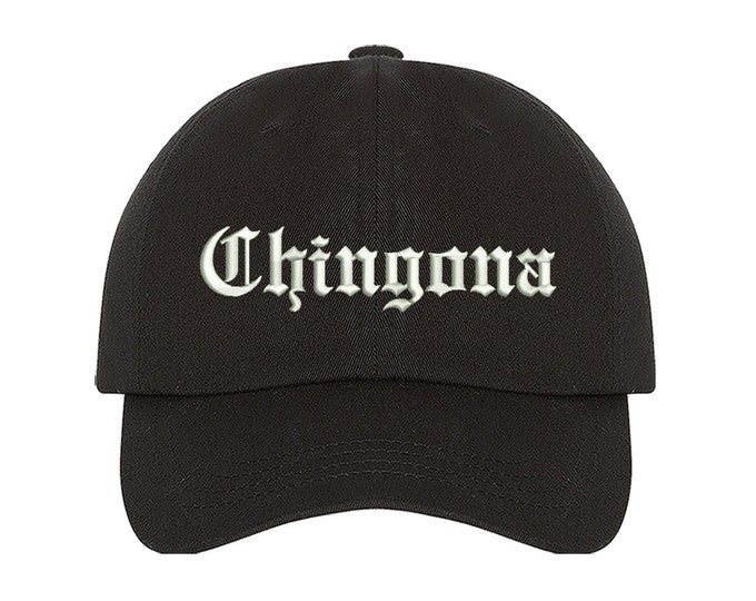 Chingona Dad Hat Boss Mom Baseball Hat , Gift for her Low Profile Hat Embroidered Baseball Cap, Latina Pride Hat, Mom Hat