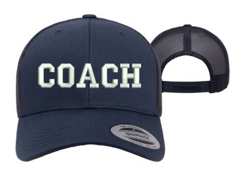 NWT Coach Embroidered Trucker Hat | Navy Coach 1941 Embroidered New York Trucker Hat | Mercari main image 4