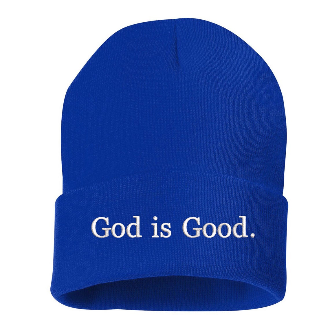 God is Good Unisex Beanie Hat Embroidered Beanie Religion Etsy