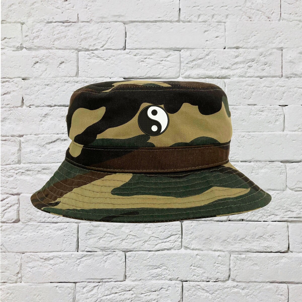 Yin Yang Bucket Hat Unisex Sun Hat Fisherman Bucket Hat