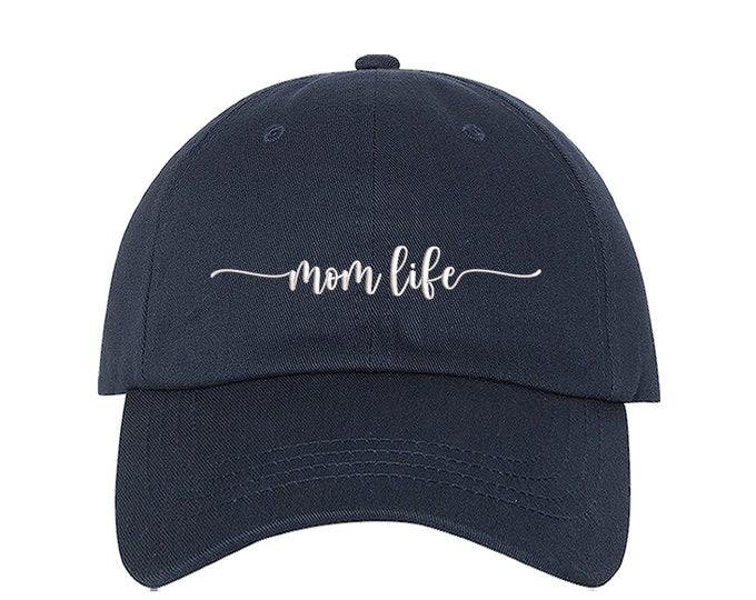 Mom Life Dad Hat, Mom Dad Hat, Embroidered Dad Hat, Gifts for Her, Mothers Day Gift, Mothers Baseball Caps, Gift For Mom, Mom Life Hats