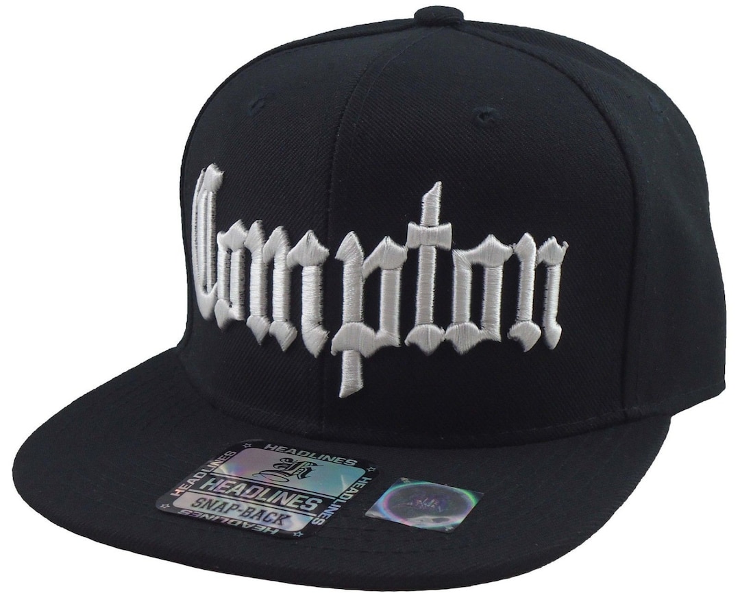 COMPTON 3D Flatbill Hat City of Compton Snapback Hats NWA Snapback Caps ...