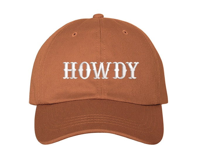 Howdy Baseball Hat | Rodeo Hat Country Theme Hat | Texas Unisex Caps Western Baseball Caps for her Cute Country Howdy Western Cowgirl Hats