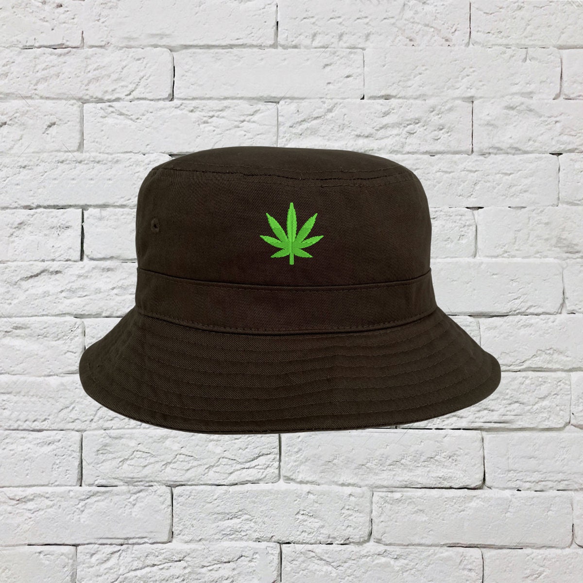 Weed Bucket Hat Marijuana Sun Hats 