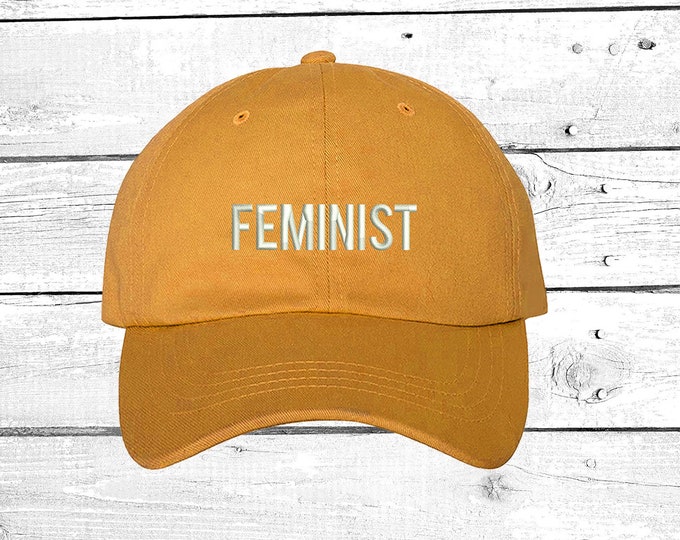 FEMINIST Hats Feminism Baseball Caps Women Empowerment Gift Womens March Hats for women Gift ideas for powerful women Sun hats