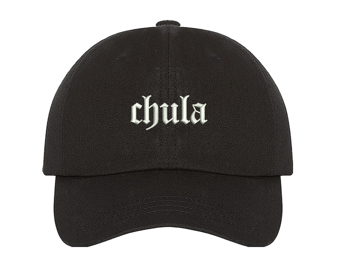 CHULA Dad Hat Cutie Baseball Hat, Chula Mami Dad Hats Gift for her Gift for Girlfriend Hat Girly Dad Hat Embroidered Baseball Cap Mom Hat