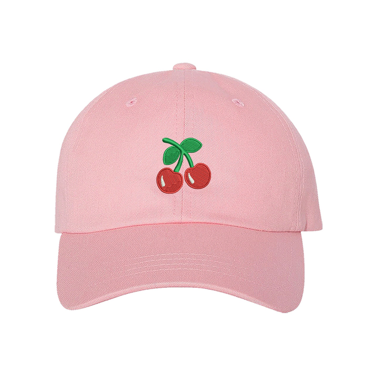 Cherries Dad Hat, Cherry Emoji Baseball 