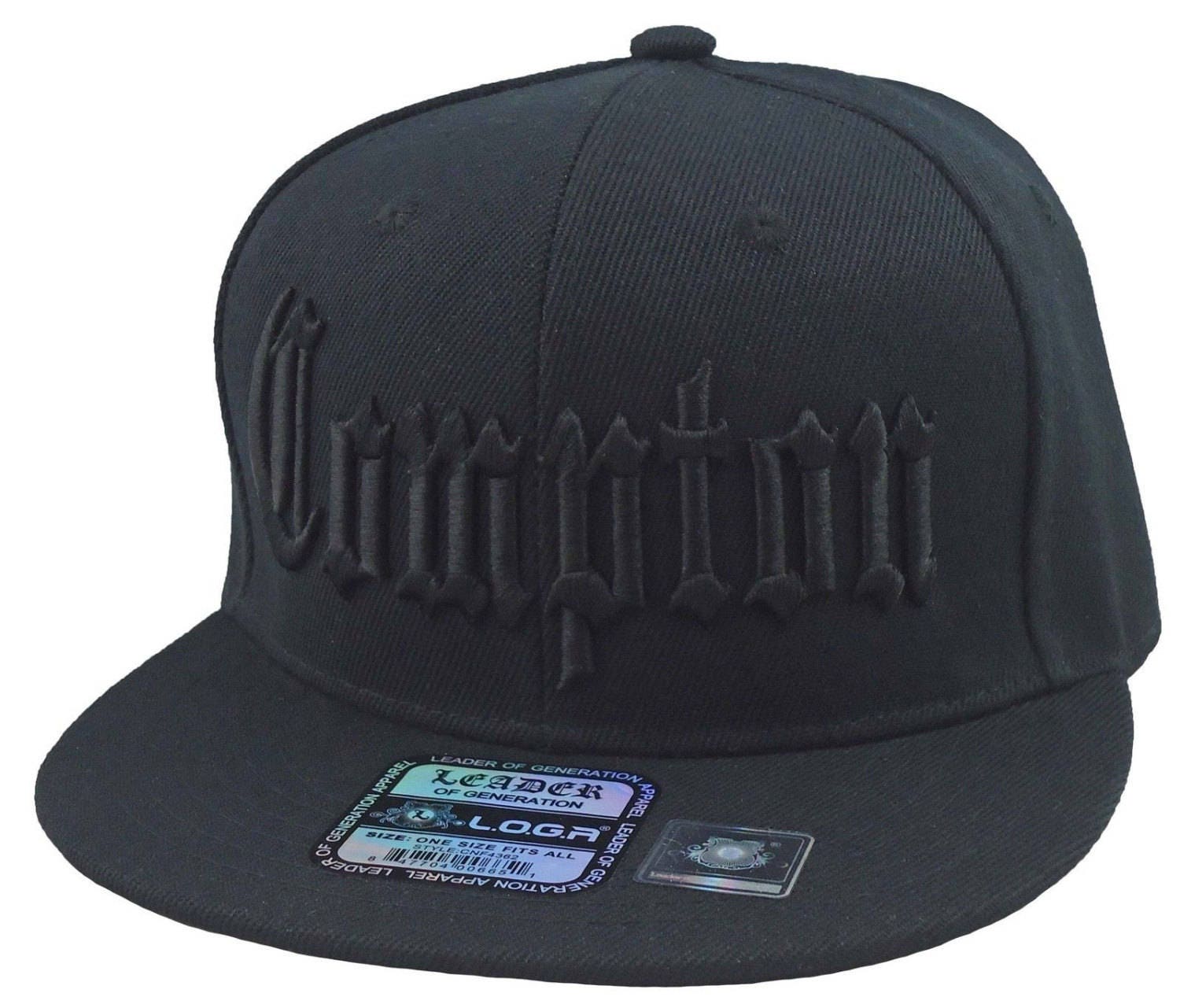 COMPTON 3D Flatbill Hat | City of Compton | Snapback Hats | NWA ...