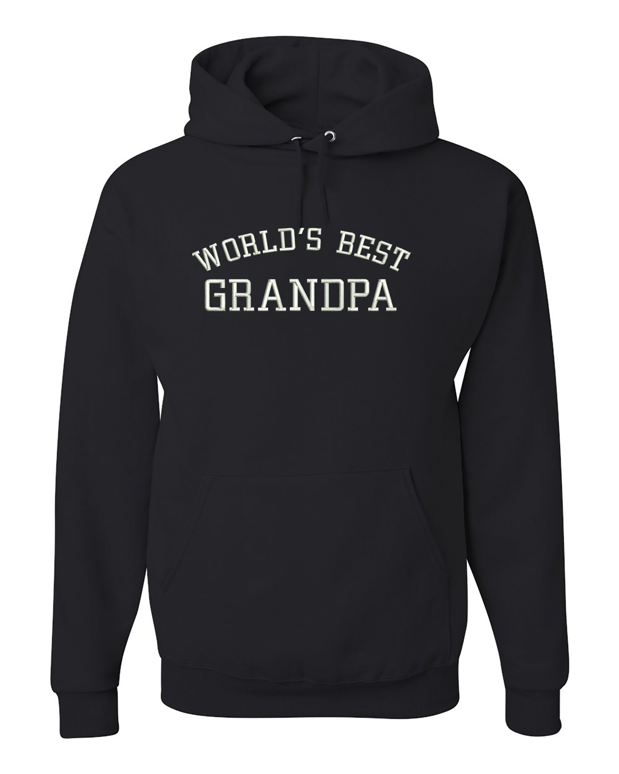 World's Best Grandpa Sweatshirt Unisex Embroidered Sweatshirt Gift for
