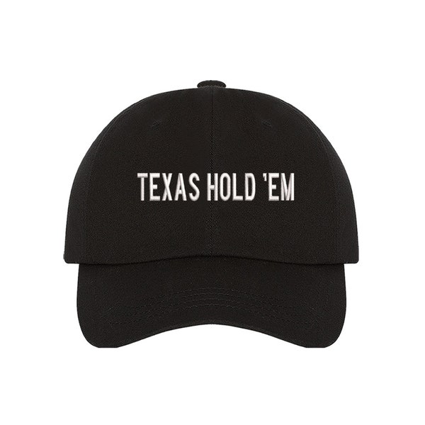 Texas Hold Em Baseball Hat Queen Bey baseball cap Texas Hold'em embroidered hat Poker Fashion Country Music Baseball Cap Texas Hold Em Hats