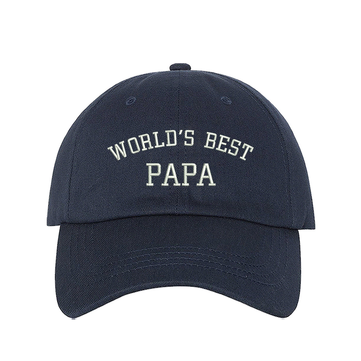 World's BEST PAPA Dad Hat for Best Buds 
