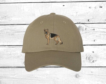 GERMAN SHEPHERD Baseball Hat Dog Dad Hat, Dog Baseball Cap, Dog