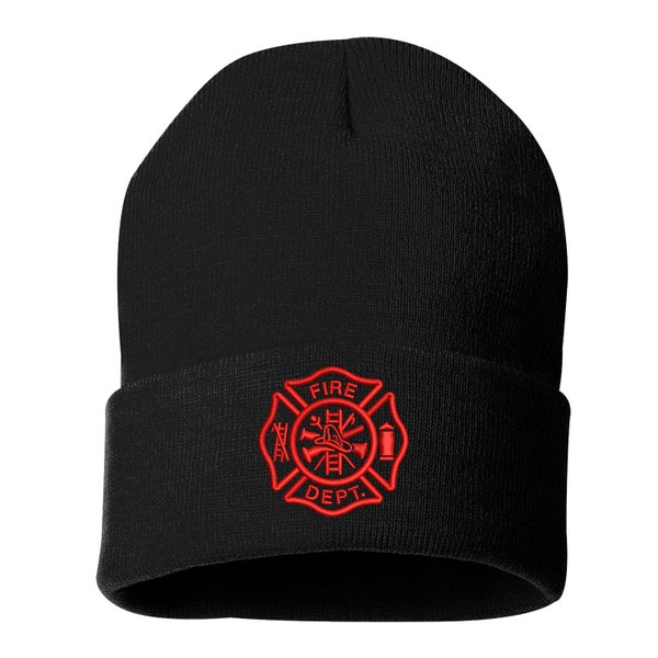 Firefighter Beanie Etsy