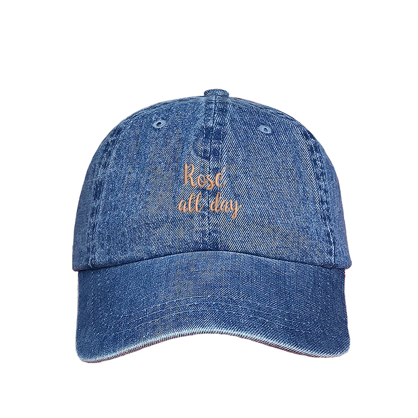 ROSE ALL DAY Dad Hat, Rose Wine Hats Booze Drinking Hats Lounge Sipping