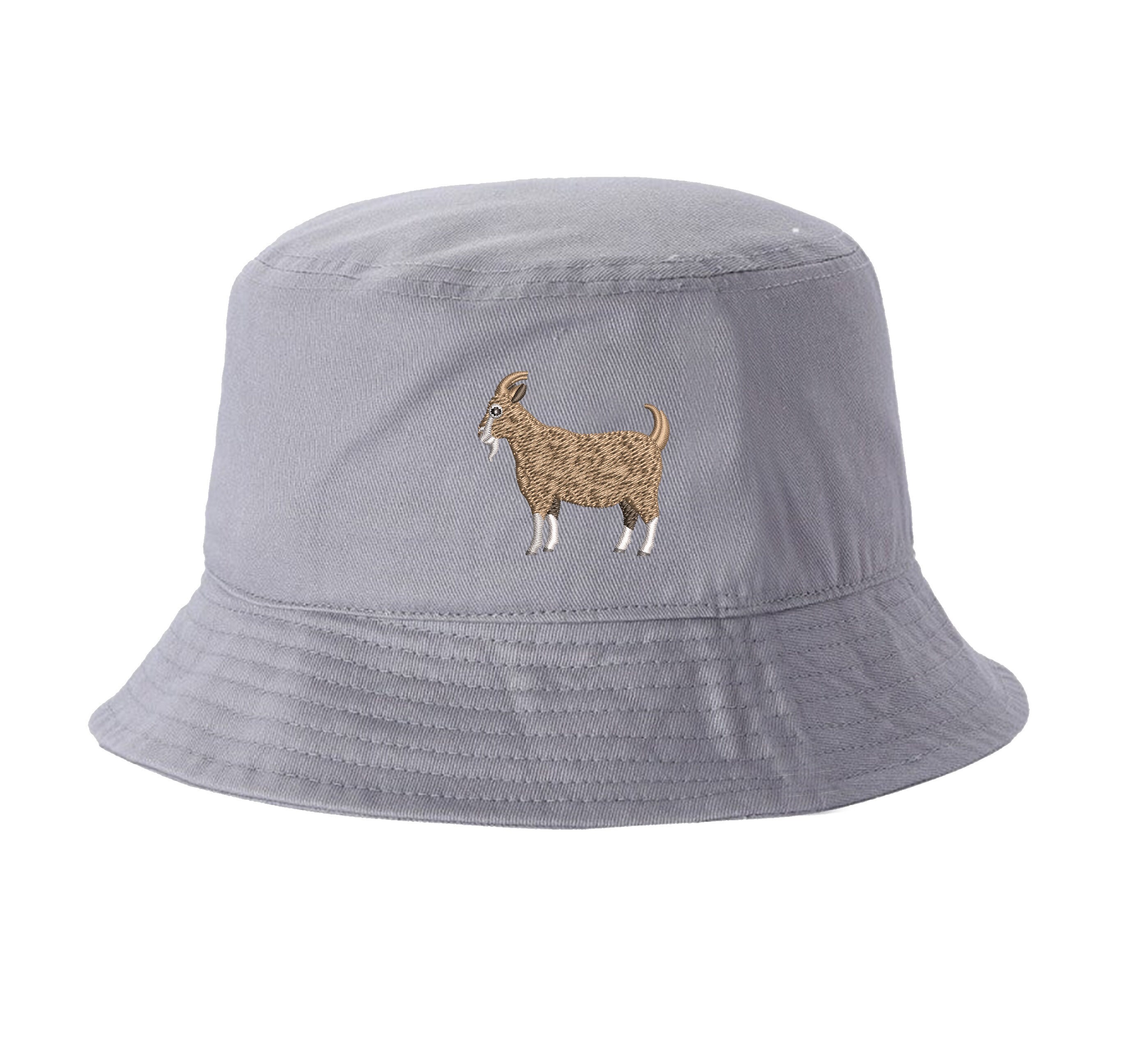 Goat, Greatest of All Time Bucket Hat, Unisex Embroidered Bucket Hat ...