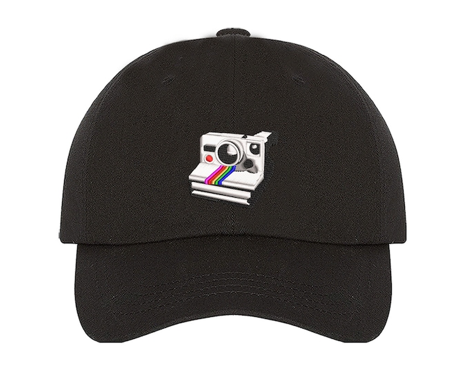 Retro Vintage Camera Baseball Hat Instant Camera Embroidered Hat Retro Inspired  Gift Film Camera Vintage Inspired Accessories Cap