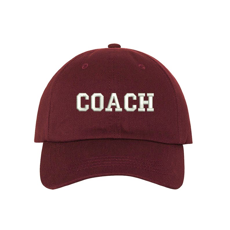 COACH Hats Soccer Coach Caps Baseball Coach , Football Coach Gift ,Baseball Coach Gift Mom Hats image 4