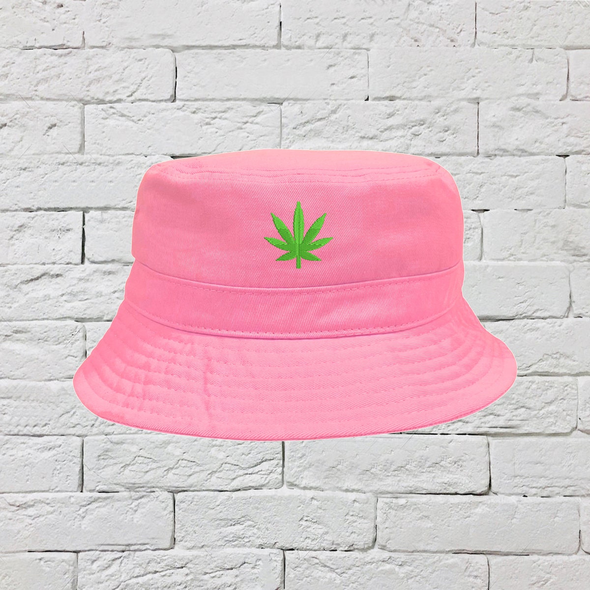Weed Bucket Hat Marijuana Sun Hats 