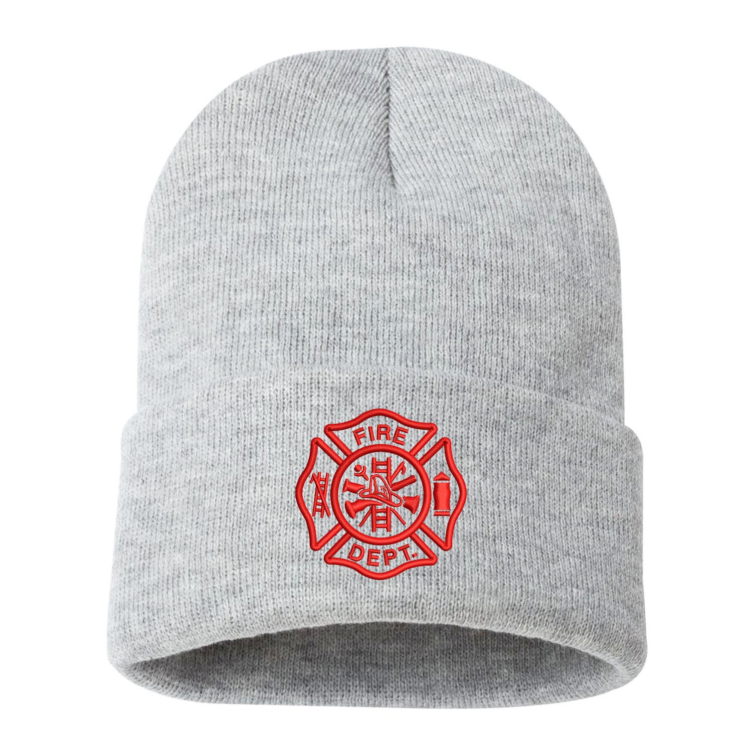 Fireman Skull Beanie Hat Winter Hat 