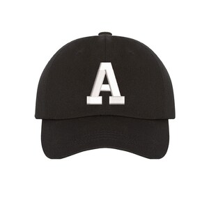 Kids Initial Embroidered Baseball Cap, Youth Monogram Hat,  Personalized Hat, Toddler Hat, Custom Embroidered Initial Cap