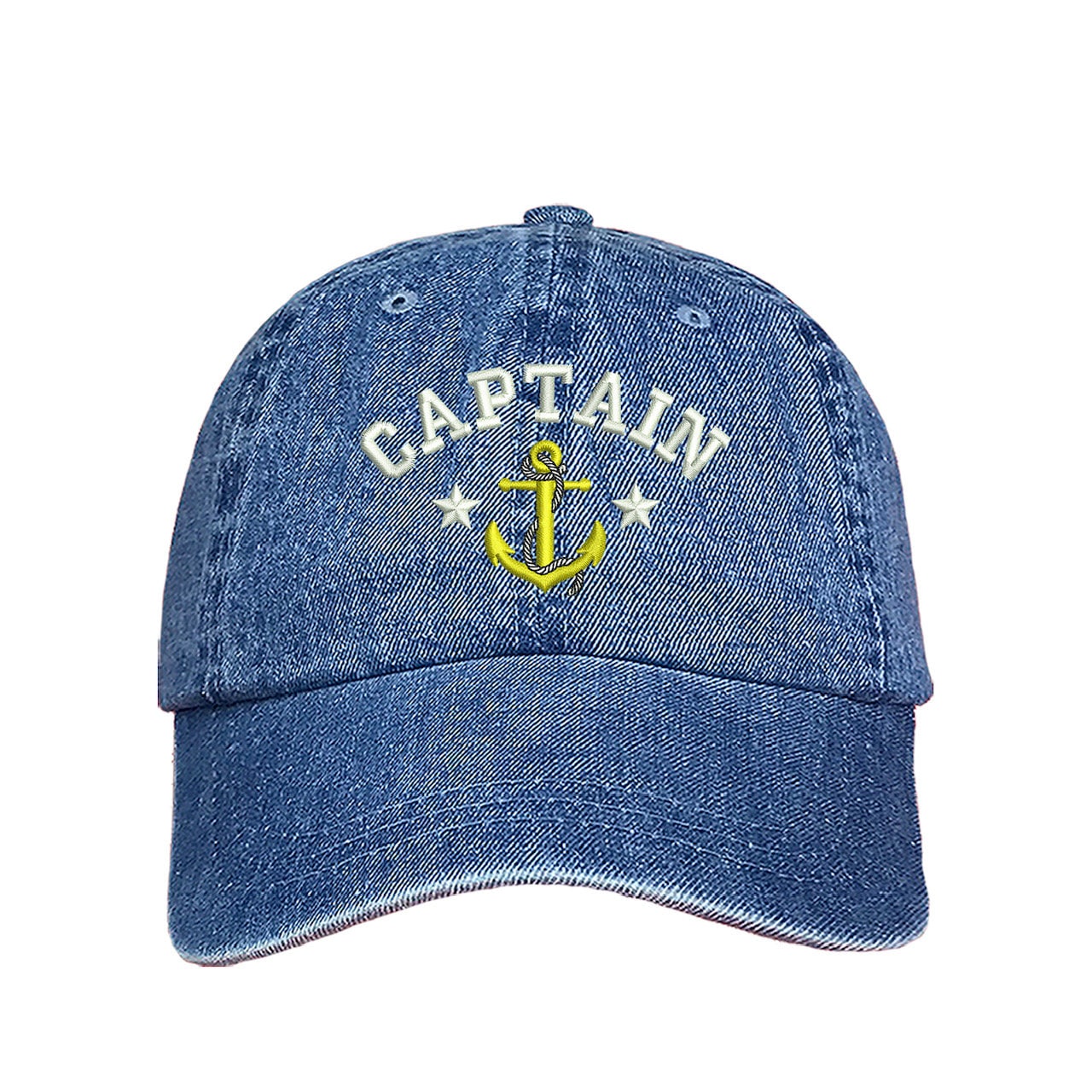 Captain Hats Captain Baseball Hat Stocking Stuffers, Embroidered Anchor