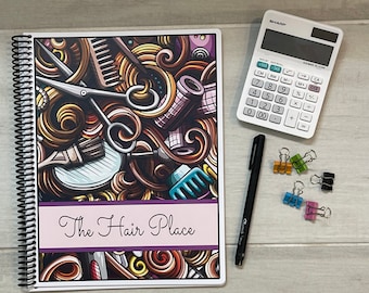 12 Month Dated Appointment Book - Start Any Month - 3 Sizes with Optional Income/Expenses - “Cari” Design