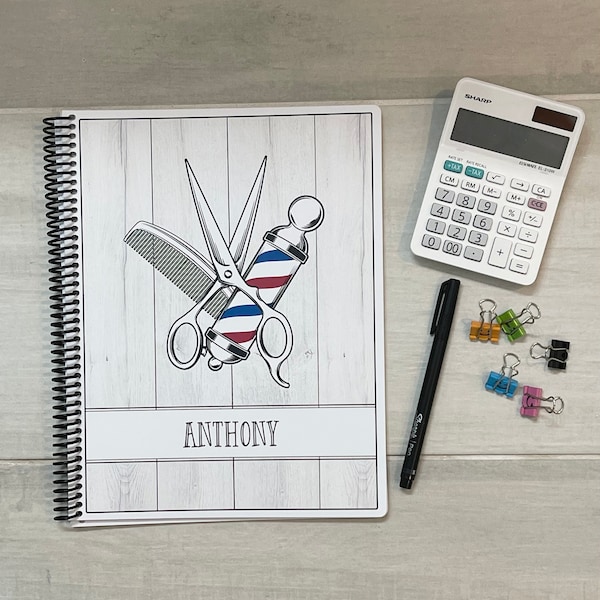 Barber Appointment Book - Etsy