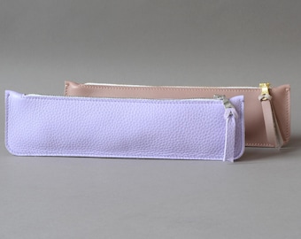 Handmade Leather Pencil Pouch, Pen Case.