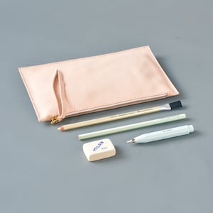 Handmade Leather Pencil, Pen Case.