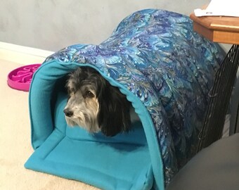 Snugle pet cave / Custom Made Dog And Cat Bed/ Pet bed / Dog bed / Cat bed / Small pet bed