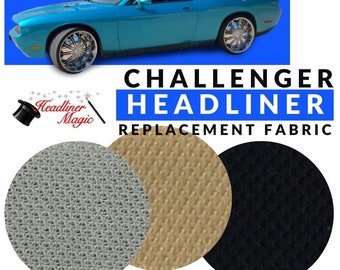 Material de tela de reparación de techo para Dodge Challenger