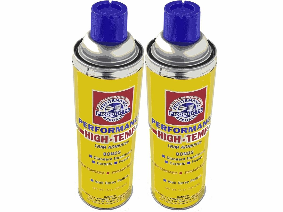 Qty 2 of Performance High Temp Headliner Spray Adhesive 12 Oz Etsy