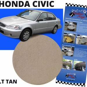 Headliner Ceiling Repair Fabric Material Fits HONDA CIVIC up to 2003 - Etsy