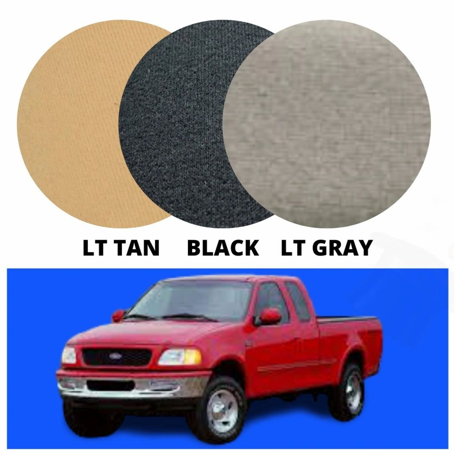 Headliner Ceiling Repair Fabric Material for Ford F150 Etsy