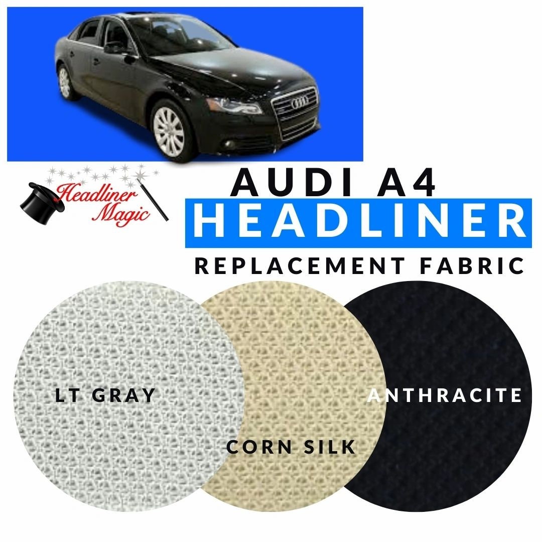 Headliner Ceiling Repair Fabric Material for Audi A4 Etsy