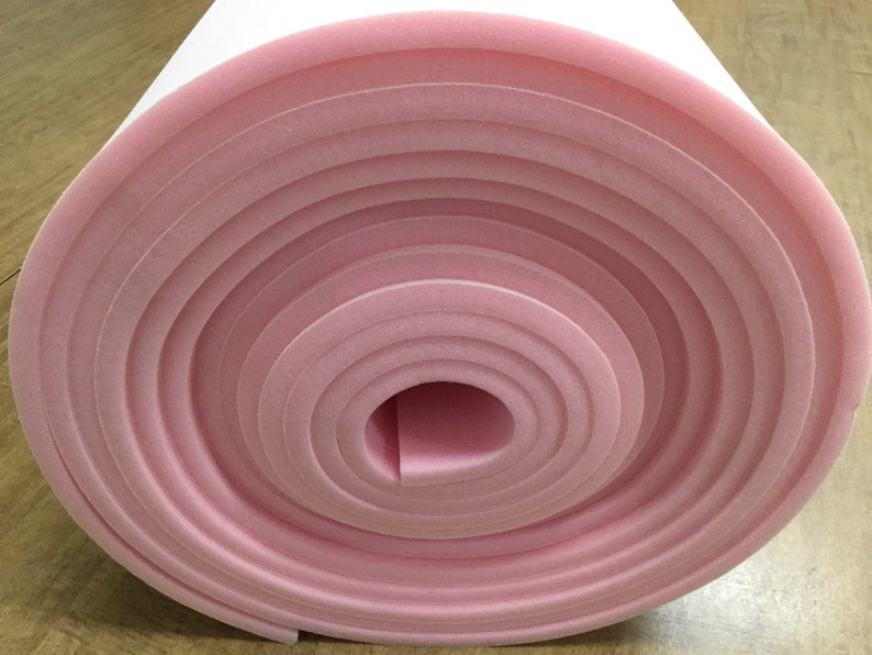 Sew foam Pink Upholstery first quality 1/2 Padding | Etsy