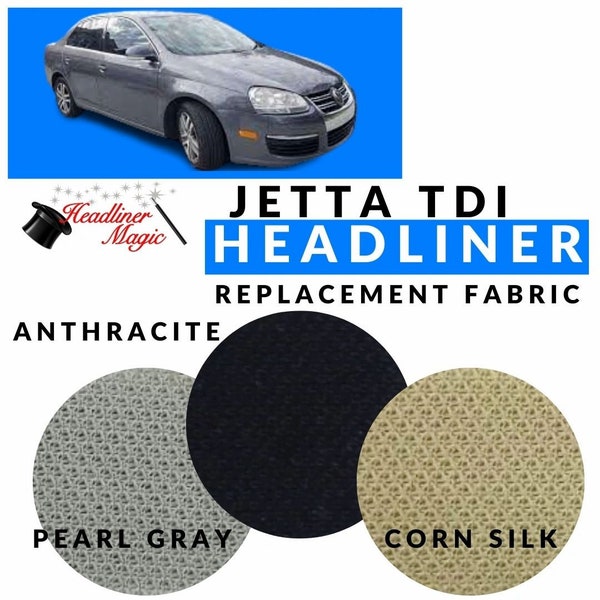 Flat Knit Style Headliner Ceiling Repair Fabric Material for VW JETTA TDI