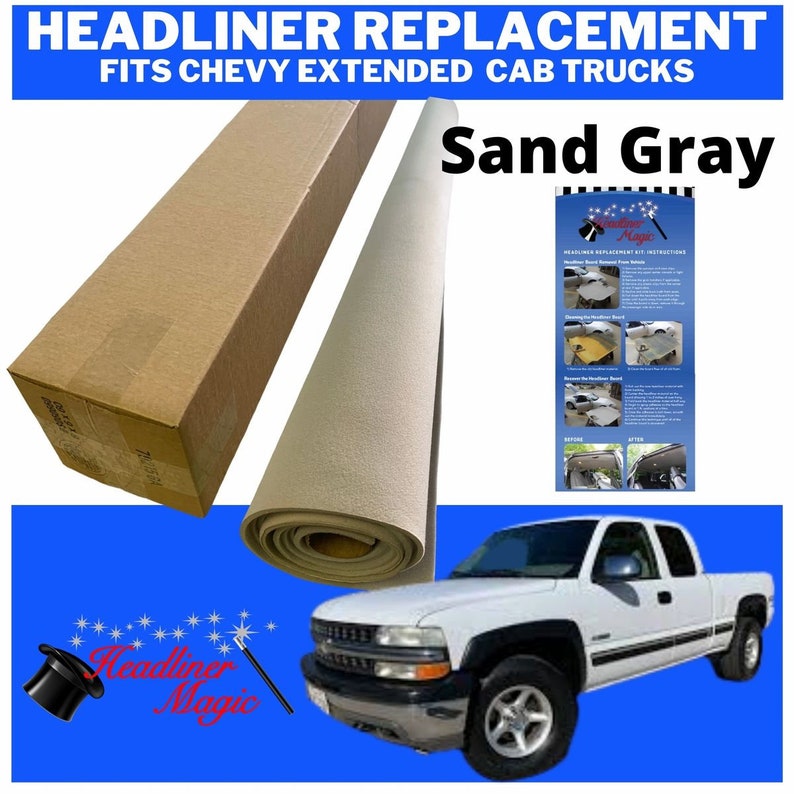 Headliner Foam Back Fabric For 82-92 Camaro - Ceiling Repair Material, By Sun Brite