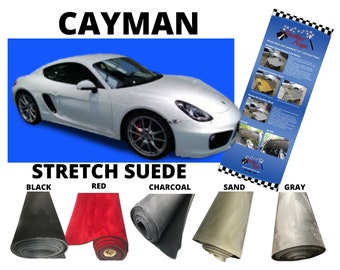 Suede Headliner Ceiling Repair Fabric Material for Porsche Cayman