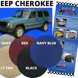 Headliner Ceiling Repair Fabric Material for JEEP CHEROKEE image 1