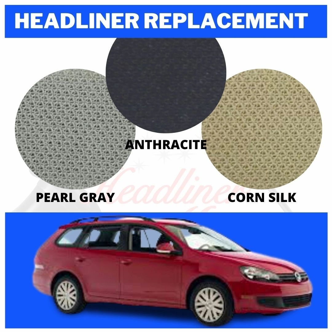 Headliner Ceiling Repair Fabric Material Fits Volkswagen Jetta