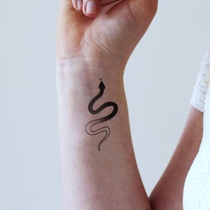 Snake temporary tattoo | snake tattoo | small snake temporary tattoo | bohemian temporary tattoo | boho tattoo | snake gift idea | Gift