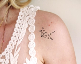 Origami tattoo hires stock photography and images  Alamy