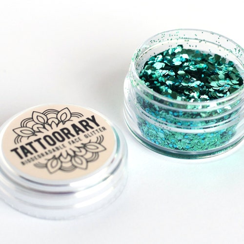 Biodegradable Chunky Face Glitter in 'rose Gold' / Bio Etsy